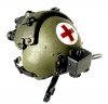 U.S. Army Medical Dust Off Helicopter pilot helmet