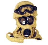 U.S.Army NBC helmet and cover with mask