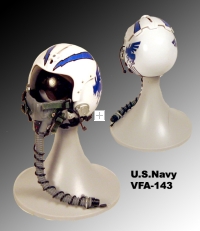 U.S.Navy VFA-143 pilot helmet