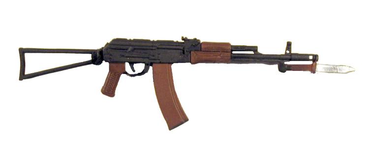 Russian AK-47 AKM w/bayonet - Click Image to Close