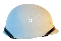 U.S. 1/6th Winter frosted white M1 helmet