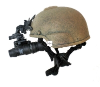 U.S. Army Tactical helmet with night scope