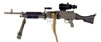 U.S. M-240 W/PVS4 night vision scope