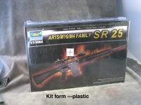 scale 1/3 SR-15 with scope-kit