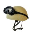 Modern British Army MK 6 helmet with goggles