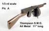 U.S. Thompson sub machine gun ( Gangster style )