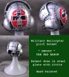U.S. Army Helicopter Helmet ( Snoopy Red Baron) STL plate