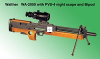 U.S. WA-2000 With PVS-4 night scope & Bipod