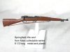 WW1 Springfield rifle Marx collectable ( Rare)