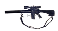 U.S. Sr 25Mk MOD W/suppresor and scope