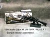 1/6 M-16 rifle with M203