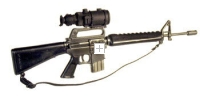 M16A1 with PVS-4 night scope