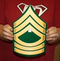 US Army Master sergeant rank