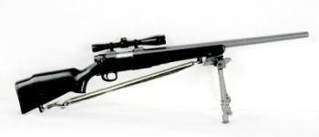 Remington 700 sniper rifle with bipod & scope