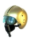 USAF Pilot helmet gold (plastic)