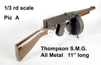 U.S. Thompson sub machine gun ( Gangster style )