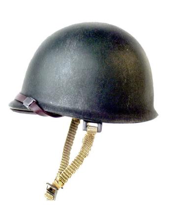M-1 Rough surface helmet corporal stripes