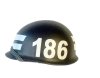 Navy SEALS Training helmet class of 186