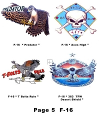 F-16 Nose Art for mini helmets-11