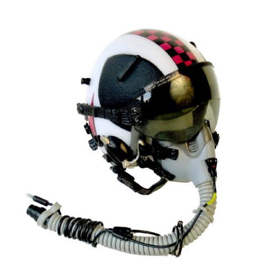 USN VF-24 pilot helmet with ox mask [MH-103] - $58.50 : Military