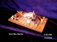 Cannon " Civil War Mortor "