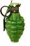Grenade as loose item (inert )