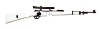 German KAR 98 W/scope (winter use)