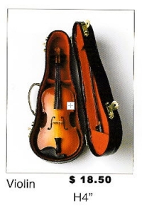 Miniature Musical Instruments - Violin