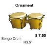 miniature Bongo drum