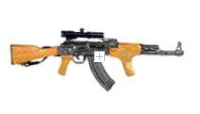 Russian AK-47 with PU type scope