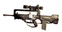 French Famas G2 Commando rifle w/ Mil spec scope