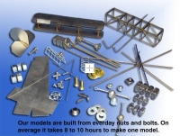 Materials used to make our airplanes.