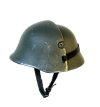 WW 1 helmet with bullet shield