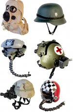 Miniature Helmets & Displays