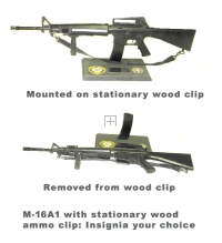 M-16A1 on base