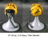 USN VF-33 sq pilot helmet