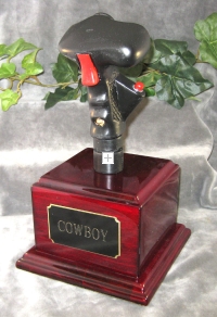 stick grip on Rosewood base as beer tap