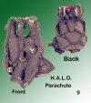 HALO Parachute All Brown color