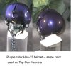 US Navy (purple ) pilot helmet