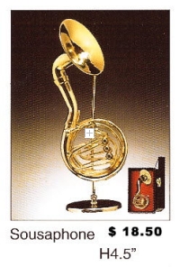 Miniature Musical Instruments - Sousa Phone