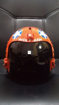 wolfman Top Gun Helmet 1/6 scale