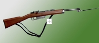 WW2 Italian Carbine with bayonet