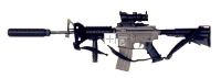 U>S. M-4 with scope and suppresor