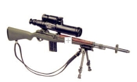 M-14 sniper rifle w/bipod and PVS-2 night scope