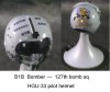 USAF B1B Bomber sq pilot helmet