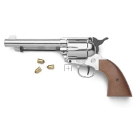 Old West M1873 Pistol Nickle finish