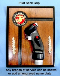 Stick Grip Plaque U.S.M.C. B-8 Stick