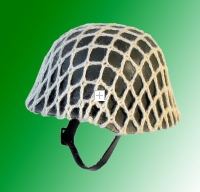 Helmet with netting