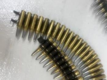 30 Cal Represented fake ammo metal and metal clips