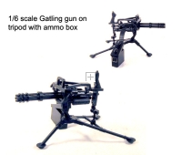 mini gatling gun on tri pod
